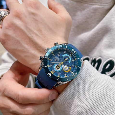 Reloj Deportivo Resistente al Agua con Banda de Silicona Colorida - Image 2