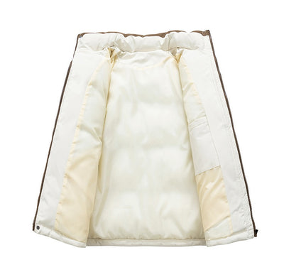 Abrigo Acolchado de Plumón Invierno Premium - Chaqueta Térmica Gruesa - Image 32