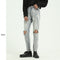 Jeans Azul Cielo Rotos de Moda Urbana