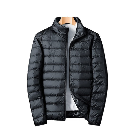 Chaqueta Ligera para Hombre con Cuello Alto - Image 4