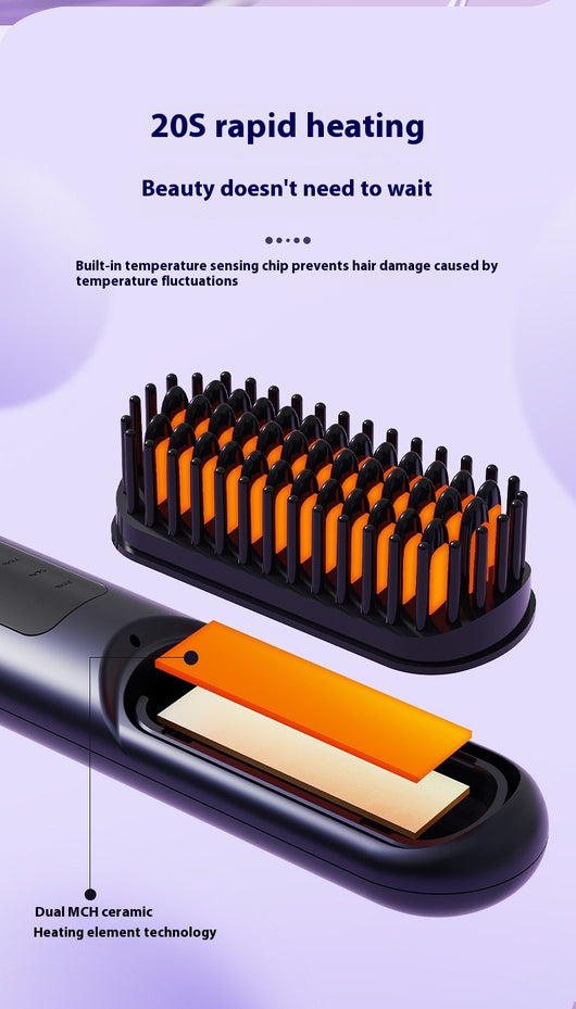 Peine Alisador Portátil con Iones Negativos y Carga USB - Image 20