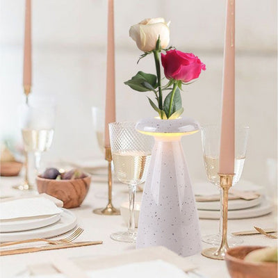 Lámpara de Mesa con Florero Decorativo 2 en 1 - Image 3