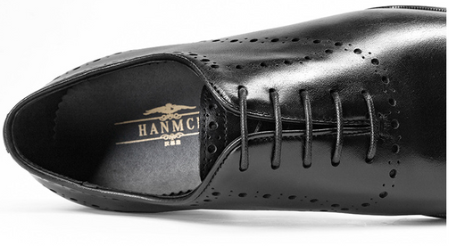 Zapatos Oxford Brock de Cuero Genuino Estilo Británico para Hombre - Image 8