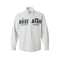 Camisa Manga Larga Hombre con Estampado de Letras Diseño Oversize