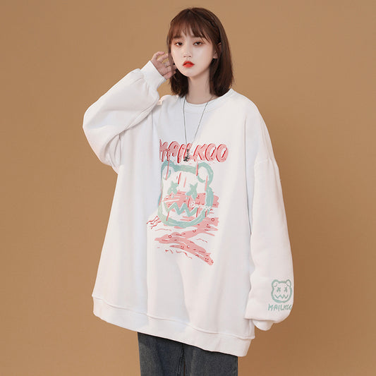 Sudadera Hip Hop Mujer Tendencia Urbana Ins