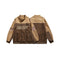 Chaqueta Cardigan Hip-Hop Cuadros con Cuello Tipo Polo