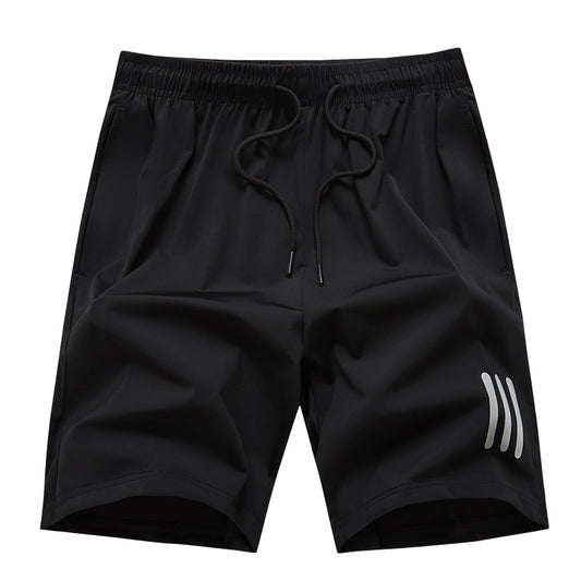 Pantalones Cortos Deportivos Elásticos de Secado Rápido para Hombre