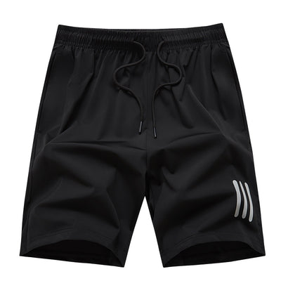 Pantalones Cortos Deportivos Elásticos de Secado Rápido para Hombre