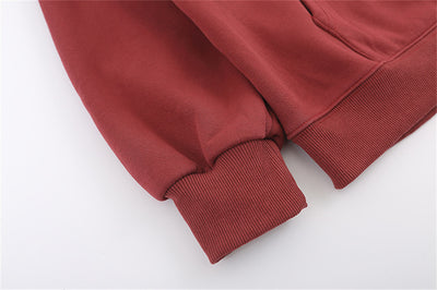 Cardigan Deportivo de Terciopelo con Capucha y Cierre - Corte Holgado para Hombre - Image 18