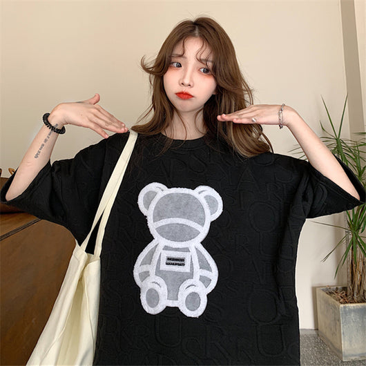 Camiseta Holgada de Manga Corta para Mujer - Image 16