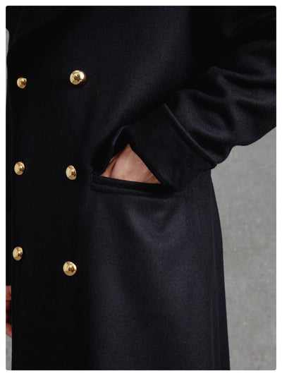 Abrigo Largo de Lana Premium Hasta la Rodilla para Hombre - Image 17