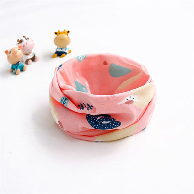 Bufanda Infantil de Algodón Estampada Cálida - Image 12
