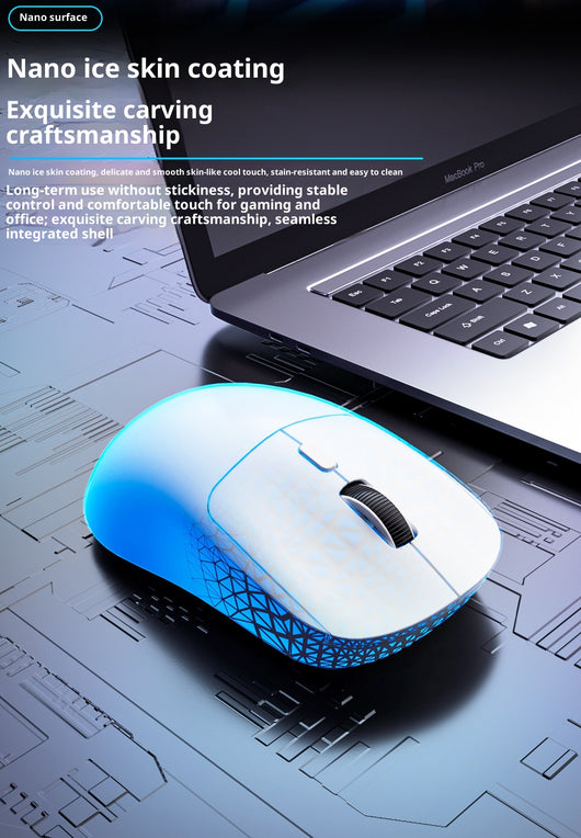 Ratón Inalámbrico Silencioso Multimodo para Oficina, Notebook y Gaming - Image 27