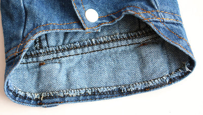 Abrigo Tejido con Capucha para Mascotas - Diseño Denim Primavera - Image 14