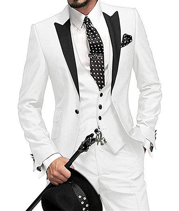 Traje de Tres Piezas para Novio y Padrino - Elegancia Completa para Bodas