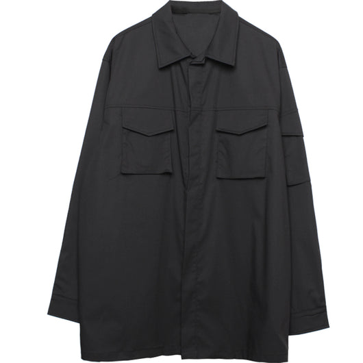 Camisa Funcional Dark Wind con Bolsillos de Herramientas - Image 4