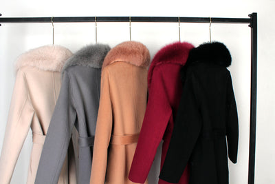 Abrigo de Lana Reversible Doble Faz con Cinturón - Corte Slim Otoño Invierno - Image 19