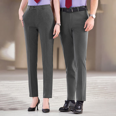 Pantalones Formales de Talle Alto con Drapeado Favorecedora - Image 3