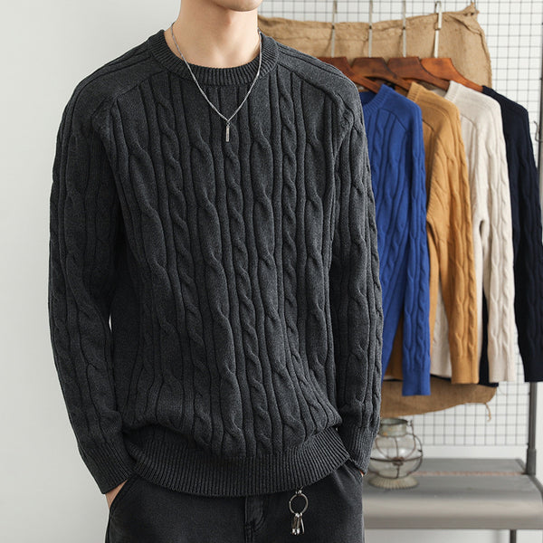 Suéter Tejido Slim Fit para Hombre - Pullover Casual