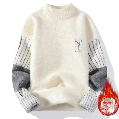 Suéter de Visón para Hombre - Abrigo Térmico Trendy - Image 14