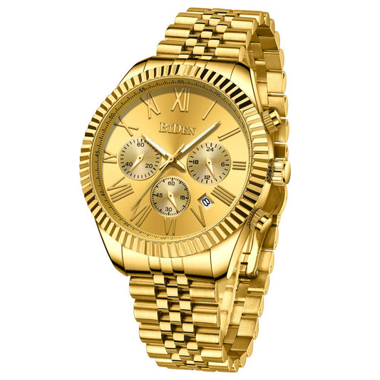 Reloj de Negocios Premium con Pulsera de Acero Sólido - Image 2