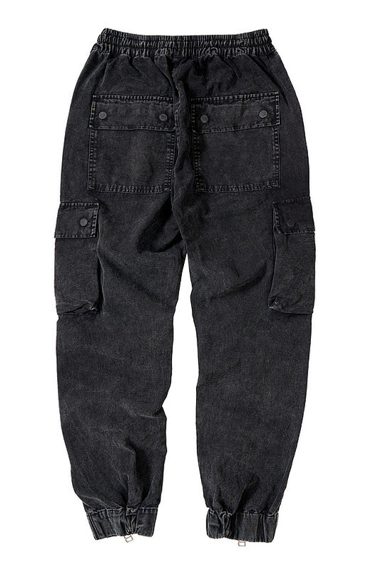 Pantalones Cargo Militares con Cierre y Cordón - Image 13