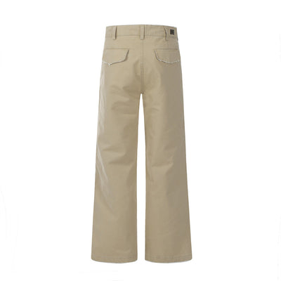 Pantalones Bootcut Anchos de Talle Alto en Colores Sólidos - Image 10