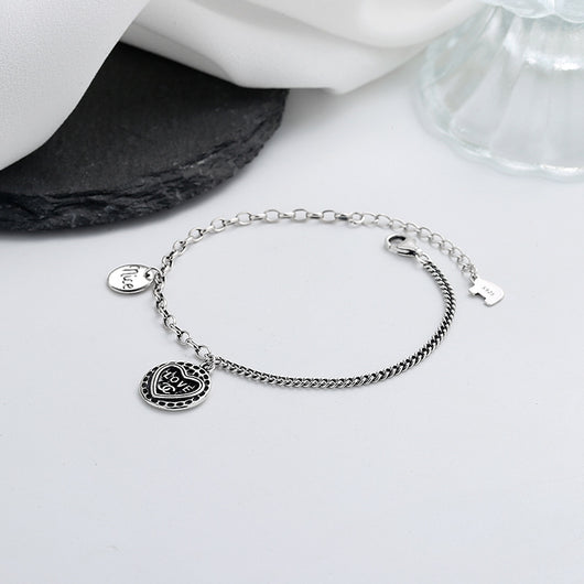 Pulsera Anillo de Plata Tailandesa Estilo Vintage Retro - Image 10
