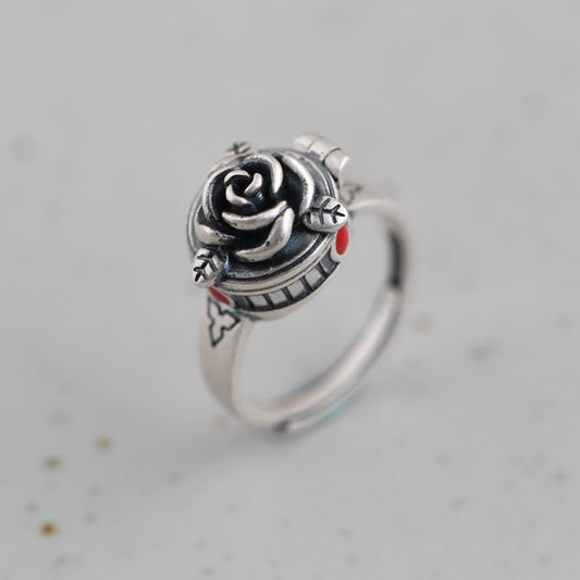 Anillo de Personalidad Diseño Rosa para Mujer - Image 2