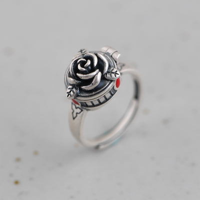 Anillo de Personalidad Diseño Rosa para Mujer - Image 2