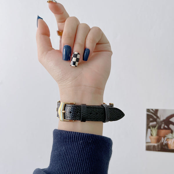 Correa de Reloj Personalizada en Acero y Cuero con Hebilla D