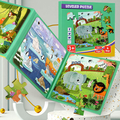 Puzzle Magnético de Bloques Plegables - Juguete Educativo Avanzado - Image 14
