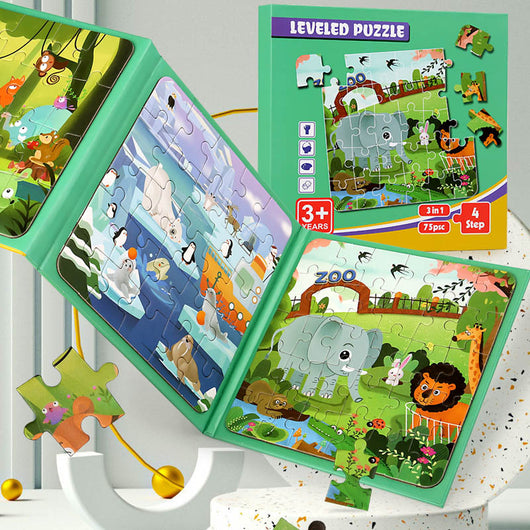 Puzzle Magnético de Bloques Plegables - Juguete Educativo Avanzado - Image 14