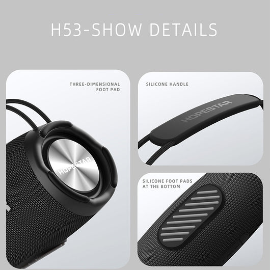 Parlante Bluetooth Portátil Resistente al Agua con Potencia Dual para Exteriores - Image 7