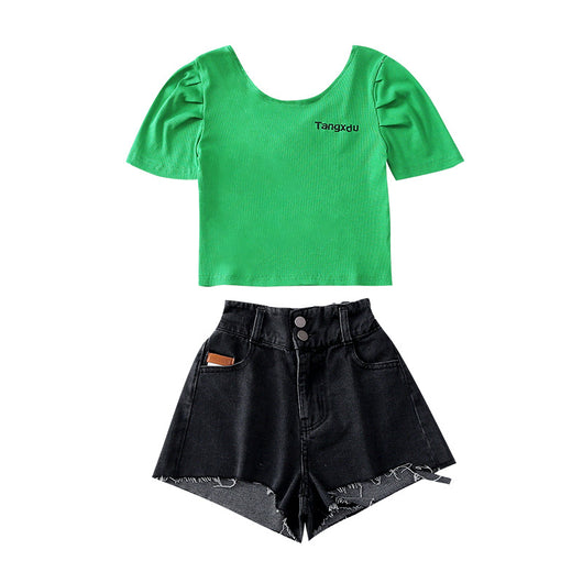 Conjunto Deportivo Personalizado para Niña con Espalda Abierta
