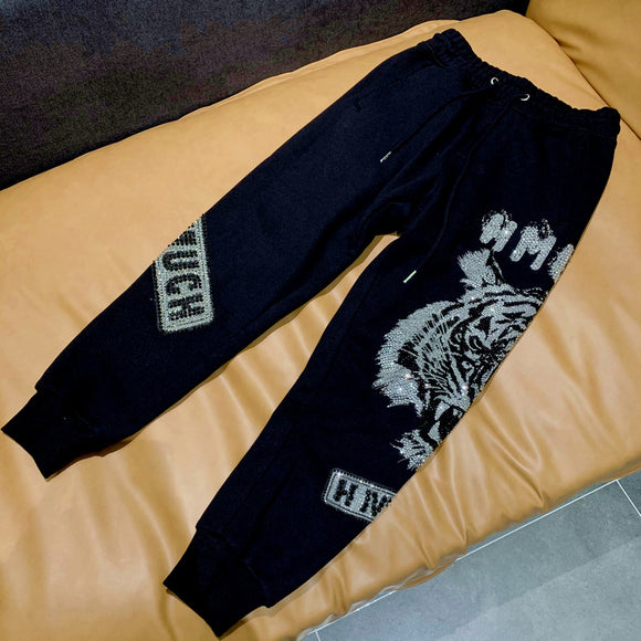 Pantalones Luxury Street con Estampado Tigre - Diseño Exclusivo y Moderno