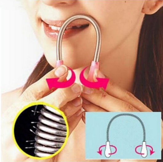 Depilador Facial de Resorte - Eliminador de Vello Facial Portátil - Image 11