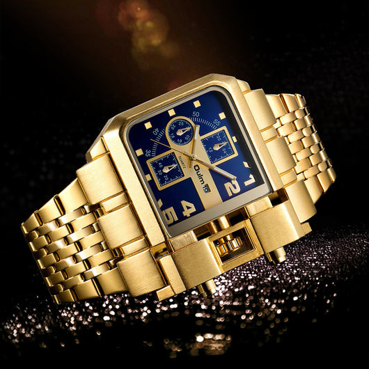 Reloj de Hombre Acero Inoxidable con Calendario y Movimiento de Cuarzo - Image 2