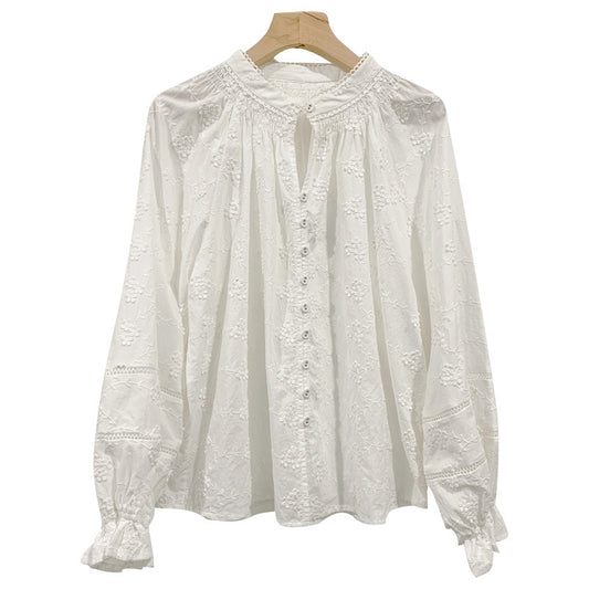 Blusa Manga Larga con Diseño Sofisticado para Mujer - Image 2