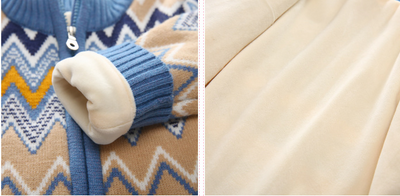 Chaqueta Acolchada con Cierre para Niños - Suéter Térmico Plus Velvet - Image 15