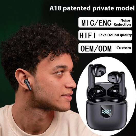 Auriculares Bluetooth A18 con Cancelación de Ruido - Profesionales Inalámbricos - Image 13