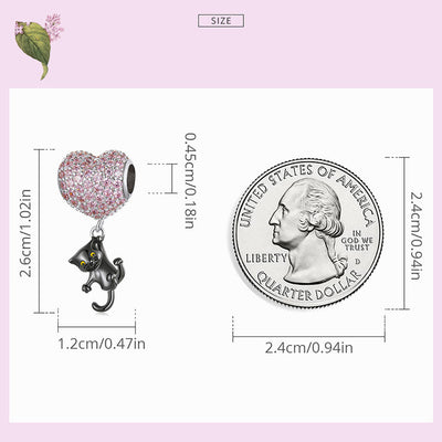 Kit de Cuentas Dispersas Gato Negro - Manualidades DIY Love Balloon - Image 3