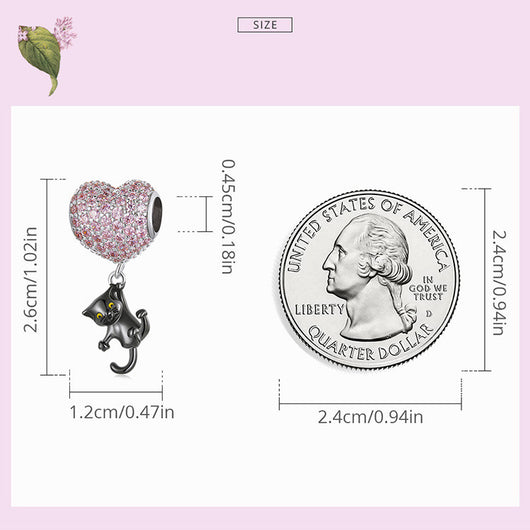 Kit de Cuentas Dispersas Gato Negro - Manualidades DIY Love Balloon - Image 3