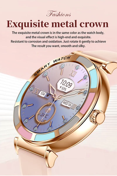 Reloj Inteligente H20 para Mujer con Llamadas Bluetooth HD - Image 11