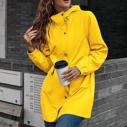 Chaqueta Deportiva Impermeable con Cierre de Media Longitud - Image 37