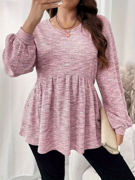Blusa Tie-Dye con Volantes y Mangas Farol - Image 6