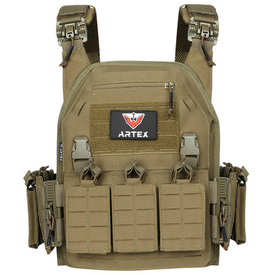 Chaleco Táctico Militar 6094 con Liberación Rápida y Ventilador Multifuncional - Image 6