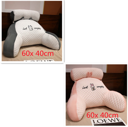 Cojín de Apoyo Lumbar Triangular - Almohada de Lectura y Respaldo para Sofá, Cama y Oficina - Image 57