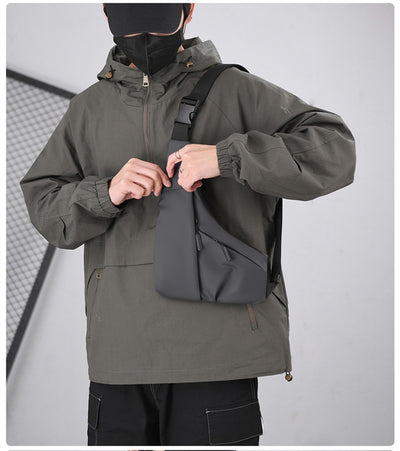 Bolsa Cruzada Triangular para Hombre - Casual y Funcional - Image 26