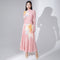 Rosa 90 Cm, Conjunto De Falda Y Top